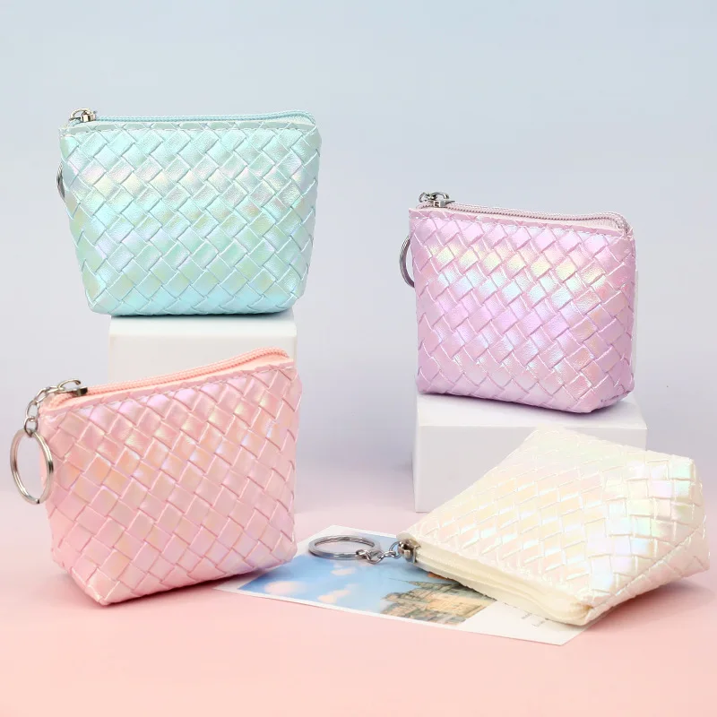 10pcs Coin Purses PU Plain Weave Lipstick Holder Ear Line Short Wallet For Women Mix Color
10pcs Coin Purses PU Plain Weave Lipstick Holder Ear Line Short Wallet For Women Mix Color