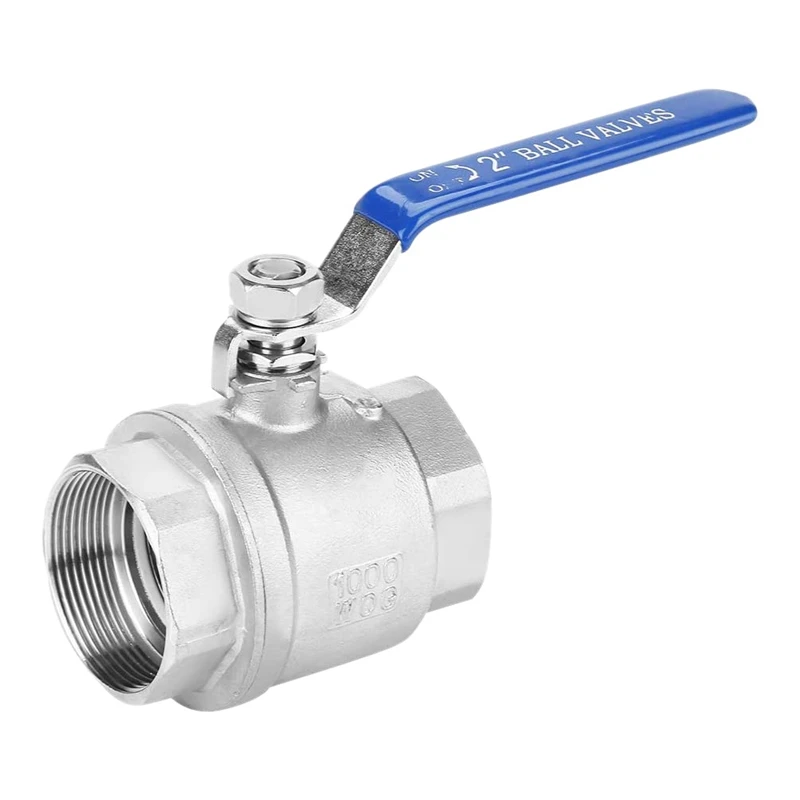 Ball Valve Female Thread 2 Inch 304 Stainless Steel Full Port Female Thread Ball Valve 2 Inch DN50 1000 WOG
Ball Valve Female Thread 2 Inch 304 Stainless Steel Full Port Female Thread Ball Valve 2 Inch DN50 1000 WOG