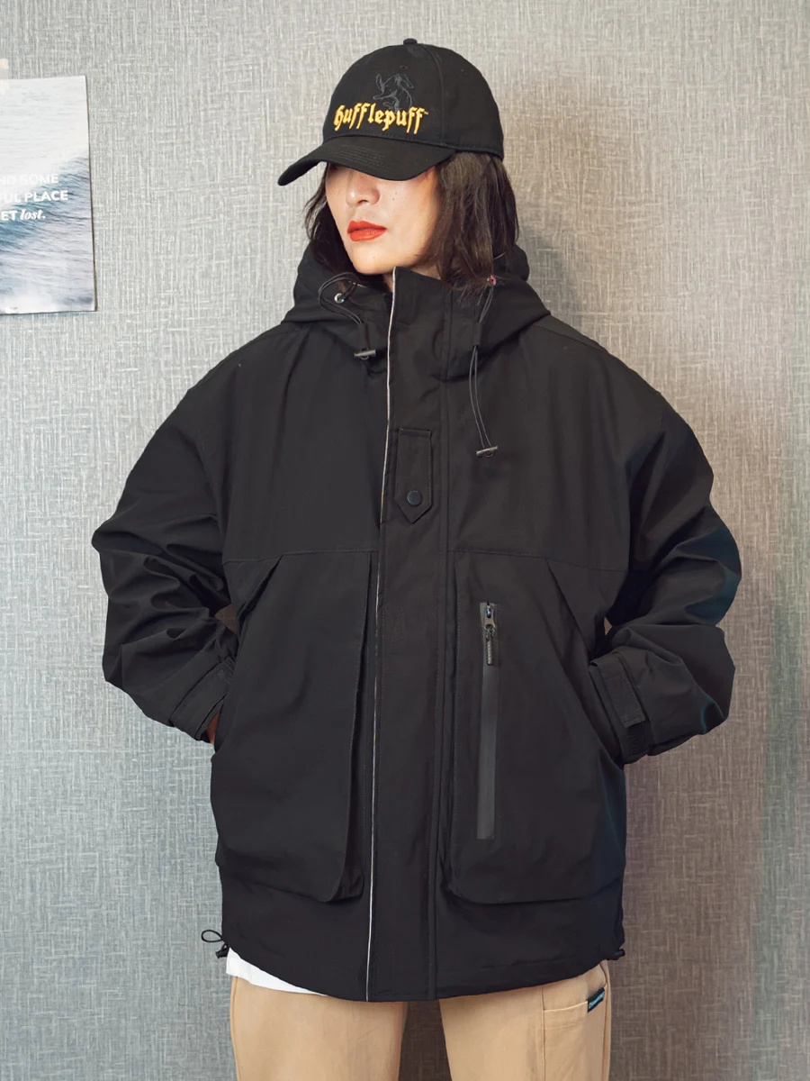 New Autumn Faion Loose plus Size Casual Outdoor Windproof Waterproof Men Women Jaet Street Sle Zipper ket Detail Pol...
New Autumn Faion Loose plus Size Casual Outdoor Windproof Waterproof Men Women Jaet Street Sle Zipper ket Detail Pol...