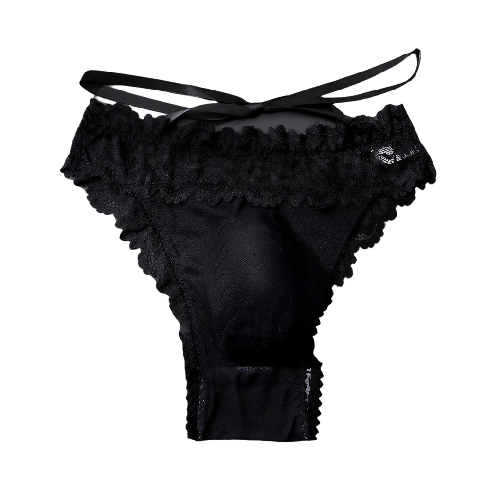 Men Bow Mesh Lace Briefs Japanese Thongs Hollow Out Briefs Underwear 3D Bulge Pouch Lingeries For Man See Through Men's Panties
Men Bow Mesh Lace Briefs Japanese Thongs Hollow Out Briefs Underwear 3D Bulge Pouch Lingeries For Man See Through Men's Panties