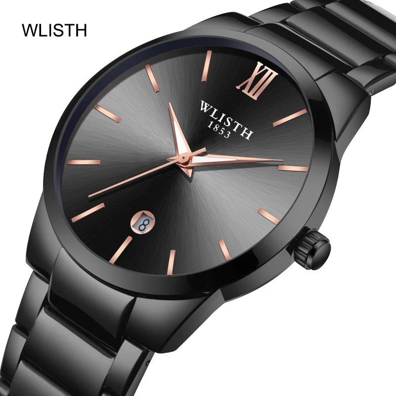 Luxury Man Watches Business Waterproof Quartz Watches Stainless Steel Watch Fashion Classic Black Men's Watch Reloj Hombre
Luxury Man Watches Business Waterproof Quartz Watches Stainless Steel Watch Fashion Classic Black Men's Watch Reloj Hombre