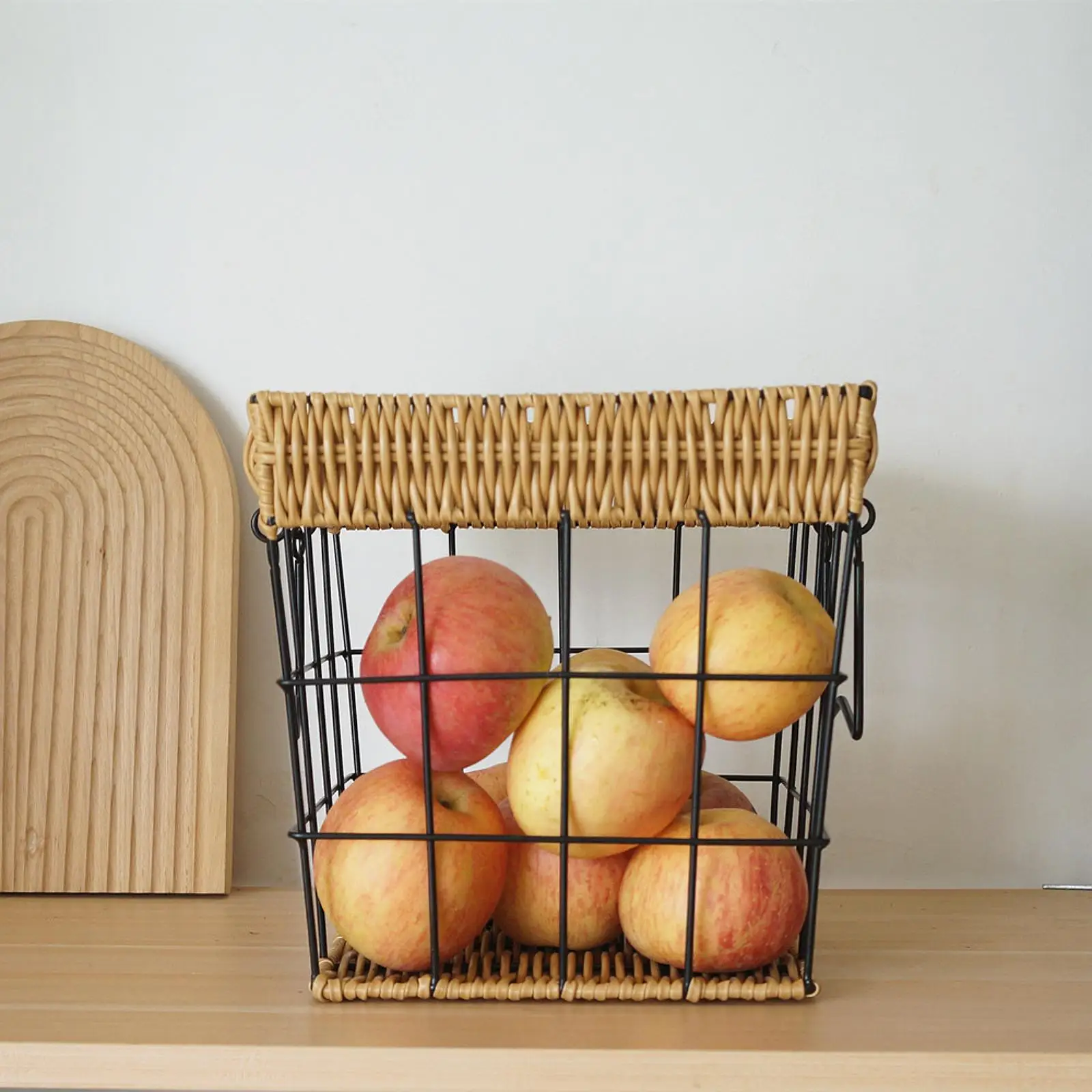 Iron Storage Basket Multipurpose Sturdy with Handles for Kitchen Dolls Books
Iron Storage Basket Multipurpose Sturdy with Handles for Kitchen Dolls Books