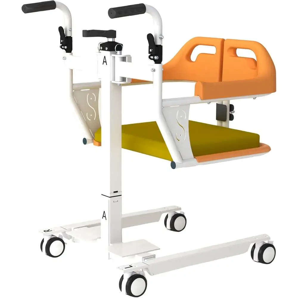 Portable Patient Transfer Chair for Home Use - Manual Bed to Chair, Wheelchair, Toilet Mobility Aid with Adjustable Height for E
Portable Patient Transfer Chair for Home Use - Manual Bed to Chair, Wheelchair, Toilet Mobility Aid with Adjustable Height for E