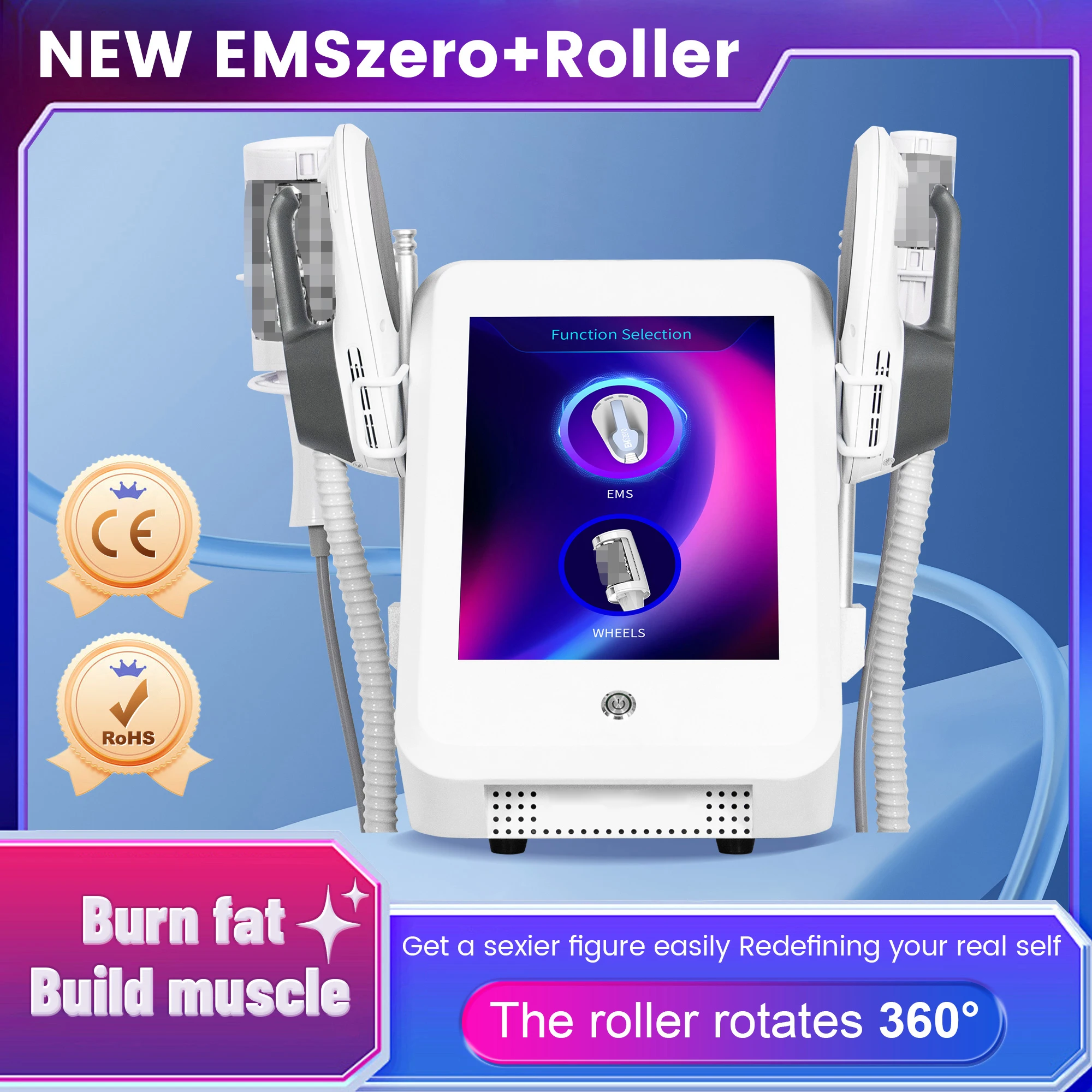 Portable 2in1 Body Slimming Muscle Building Roller Therapy Inner Roller Cellulite Massage Muscle Body Sculpt Machine
Portable 2in1 Body Slimming Muscle Building Roller Therapy Inner Roller Cellulite Massage Muscle Body Sculpt Machine