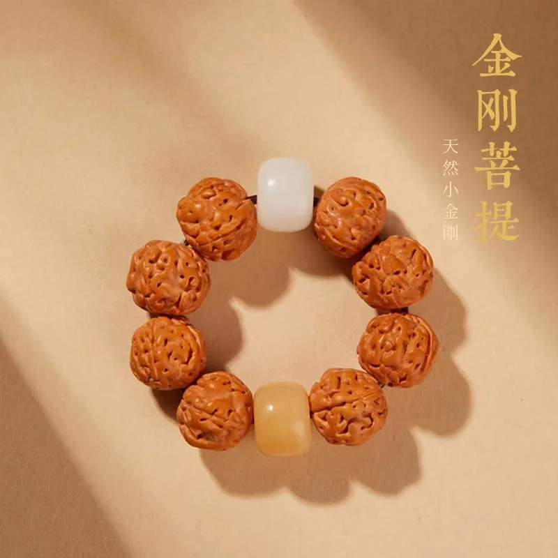 Mini Rudraksha Prayer Bracelet Portable Thumb Twirling Worry Beads for Men Women Meditation & Fortune Bringing Gifts
Mini Rudraksha Prayer Bracelet Portable Thumb Twirling Worry Beads for Men Women Meditation & Fortune Bringing Gifts