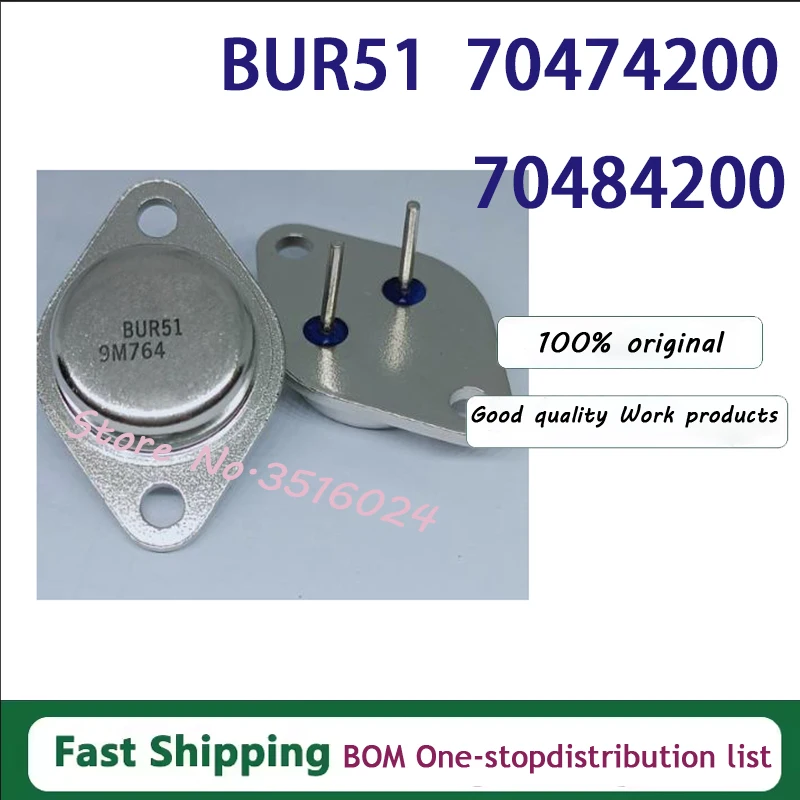 2 шт./лот, новый BUR51 bur51 70474200 70484200 TO-3P 100% новый
2 шт./лот, новый BUR51 bur51 70474200 70484200 TO-3P 100% новый