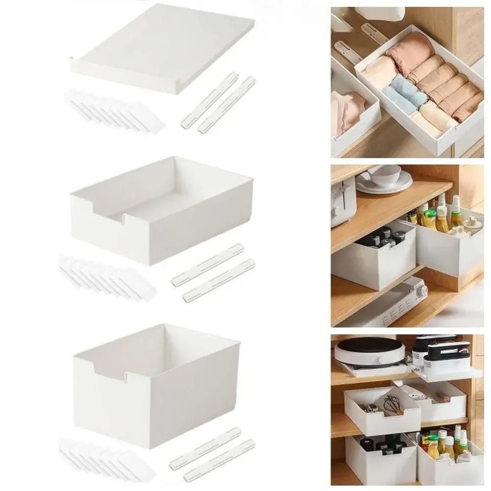 New Pull Out Cabinet Drawer Organizer Slide Out Space Saving Storage Shelves Plastic Storage Rack
New Pull Out Cabinet Drawer Organizer Slide Out Space Saving Storage Shelves Plastic Storage Rack