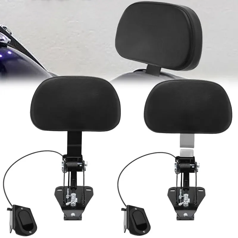 Motorcycle Adjustable Black Chrome Driver Rider Backrest For Harley Touring CVO Street Glide Road King Classic 2009-2023
Motorcycle Adjustable Black Chrome Driver Rider Backrest For Harley Touring CVO Street Glide Road King Classic 2009-2023