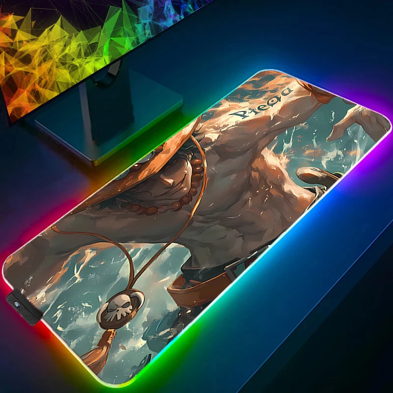 RGB Mouse Pad one Piece Portgas·D· Ace Larger XXL Backlight Speed Pc Computer Keyboard LED Desk Mat Gaming Accessories Mousepad
RGB Mouse Pad one Piece Portgas·D· Ace Larger XXL Backlight Speed Pc Computer Keyboard LED Desk Mat Gaming Accessories Mousepad