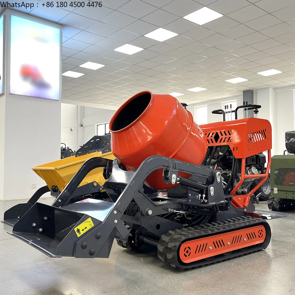 New Product Customized Hydraulic Mini Crawler Rubber Track Loader with Skid Steer & Concrete Mixer
New Product Customized Hydraulic Mini Crawler Rubber Track Loader with Skid Steer & Concrete Mixer