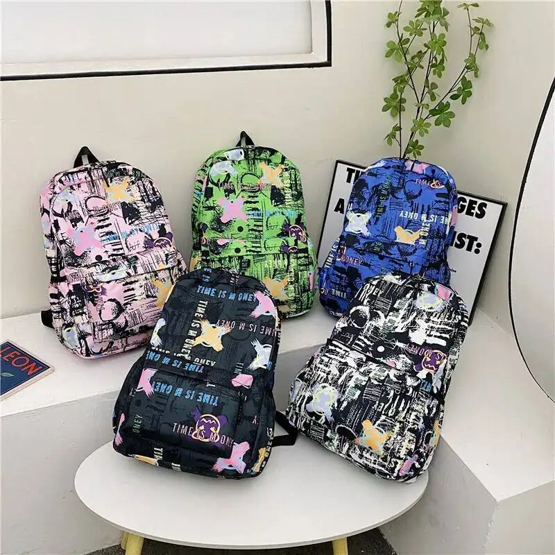 Fashion Creative Color Printing Pattern Shoulder Bags Casual Travel Backpack For Boys And Girls Lightweight School Bags 2025
Fashion Creative Color Printing Pattern Shoulder Bags Casual Travel Backpack For Boys And Girls Lightweight School Bags 2025