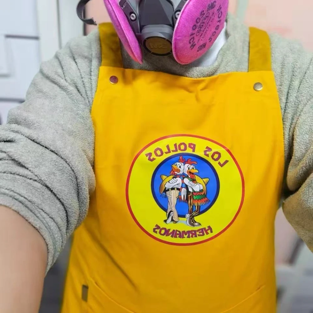 Breaking Bad Los Pollos Hermanos Aprons The Chicken Brothers Bib for Men Women Adult Cooking Chef Kitchen Tablier Cuisine Apron
Breaking Bad Los Pollos Hermanos Aprons The Chicken Brothers Bib for Men Women Adult Cooking Chef Kitchen Tablier Cuisine Apron