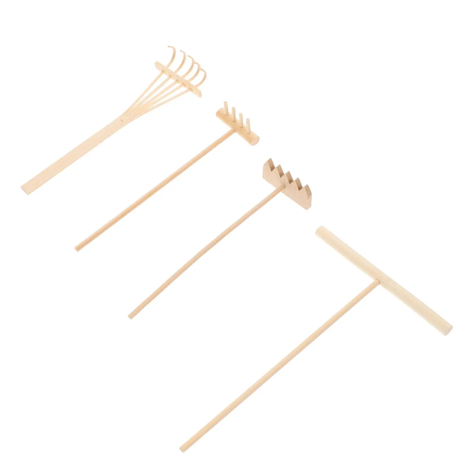 4PCS Bamboo Rake Mini Size Portable Tools for Sand Rock Rake Small Gardens Potted Plants Flower Planting Succulents
4PCS Bamboo Rake Mini Size Portable Tools for Sand Rock Rake Small Gardens Potted Plants Flower Planting Succulents