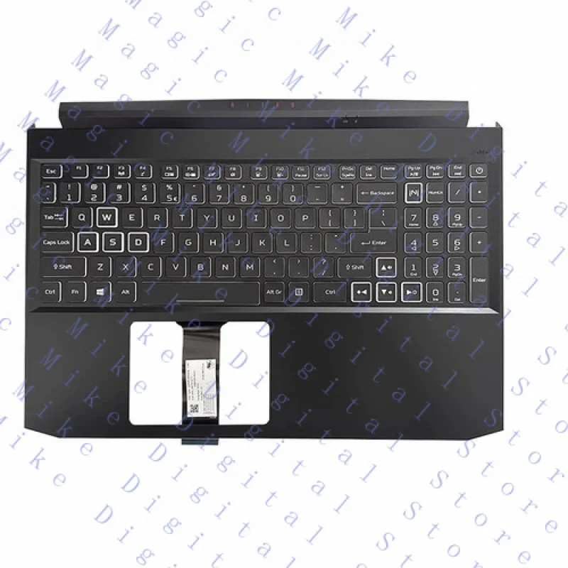 UU Palmrest with Keyboard US for Acer Nitro5 AN515-55 56 57 44 45 N20C1
UU Palmrest with Keyboard US for Acer Nitro5 AN515-55 56 57 44 45 N20C1