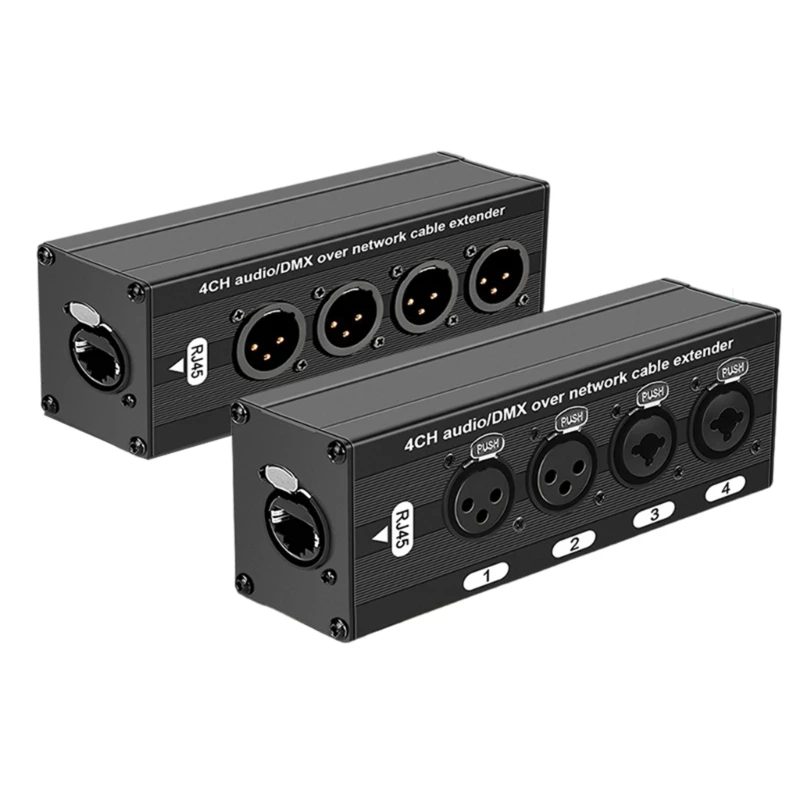 4 Channel XLR Auditory Over Cat5 Extender For Professional Stage Equipment
4 Channel XLR Auditory Over Cat5 Extender For Professional Stage Equipment