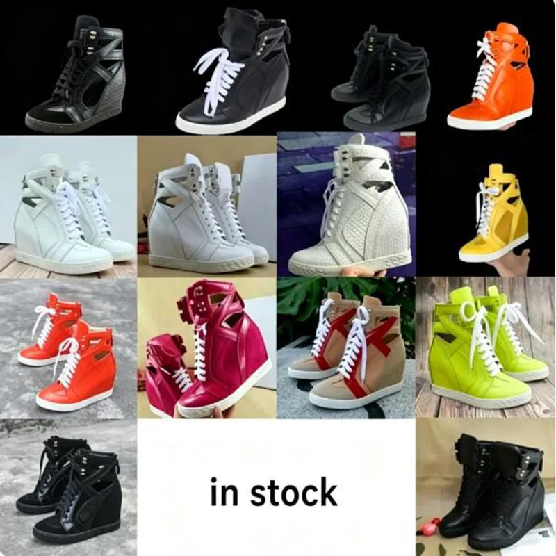 Autumn 8 CM Inner Wedges Height Increasing Ankle Boots Round Toe Real Leather Lace Up Patchwork Leisure Sneakers Women Booties
Autumn 8 CM Inner Wedges Height Increasing Ankle Boots Round Toe Real Leather Lace Up Patchwork Leisure Sneakers Women Booties