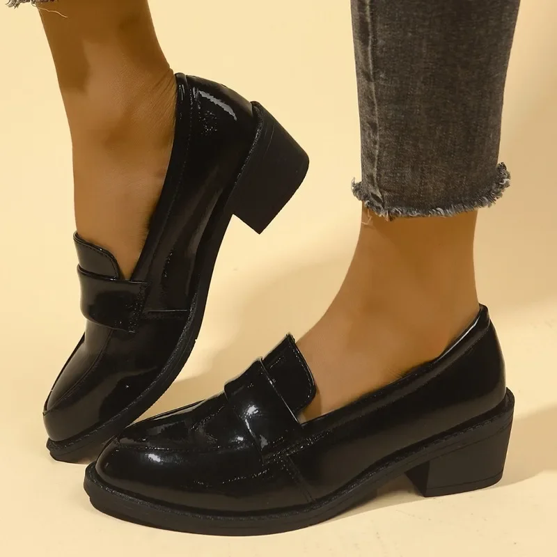 Ladies Shoes 2025 High Quality Slip on Women's High Heels Fashion Plus Size Solid Office and Career Sexy Pointed Toe Heels Women
Ladies Shoes 2025 High Quality Slip on Women's High Heels Fashion Plus Size Solid Office and Career Sexy Pointed Toe Heels Women