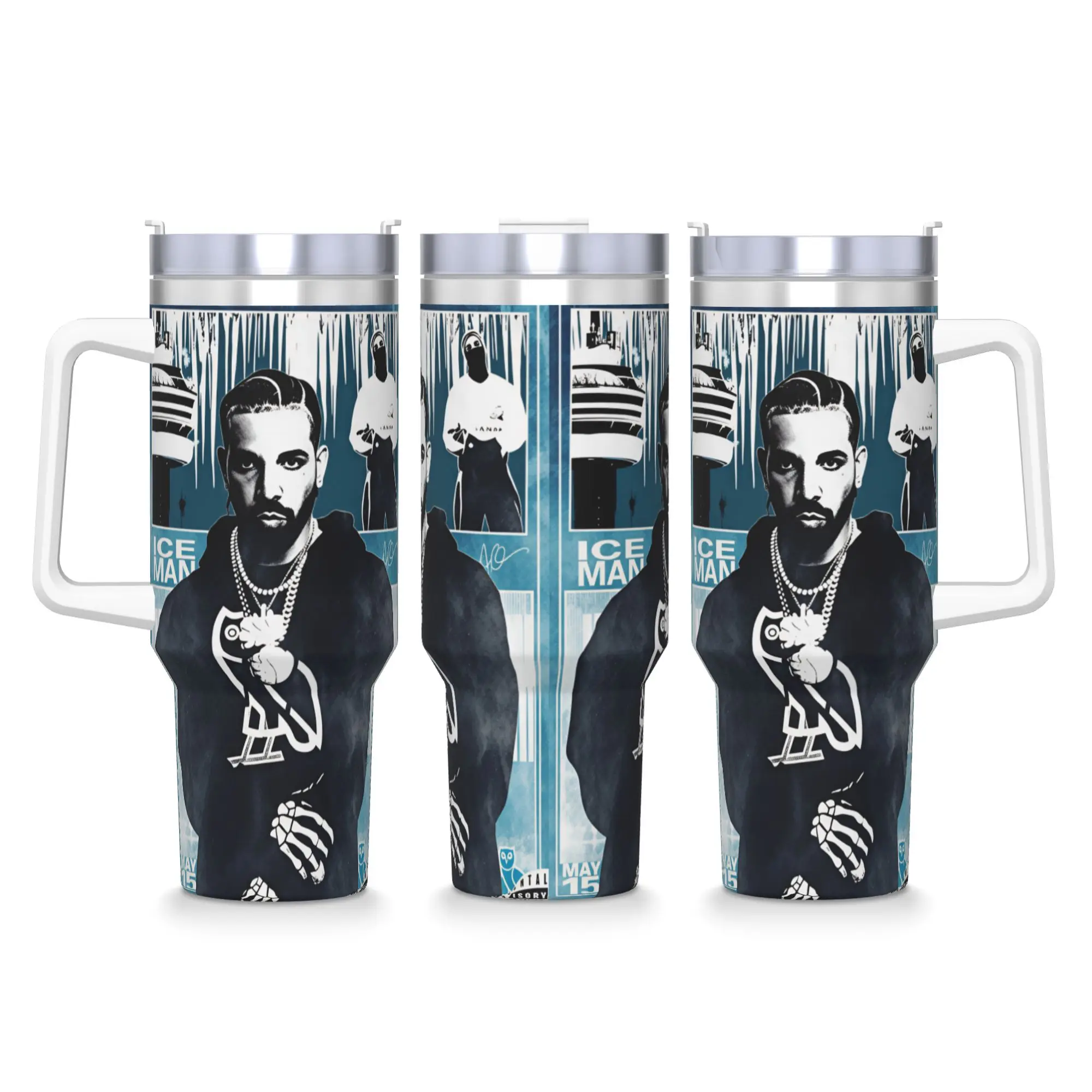 Stainless Steel Tumbler Iceman D-Drake 2026 Album Thermal Mug Heat Preservation Cold Drink Car Mugs Driving Design Water Bottle
Stainless Steel Tumbler Iceman D-Drake 2026 Album Thermal Mug Heat Preservation Cold Drink Car Mugs Driving Design Water Bottle