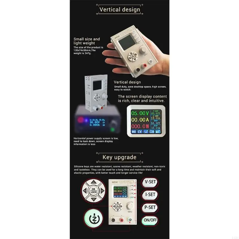 E5BE Programmable для источника питания постоянного тока 60 В регулируемый модуль питания с ЧПУ
E5BE Programmable для источника питания постоянного тока 60 В регулируемый модуль питания с ЧПУ