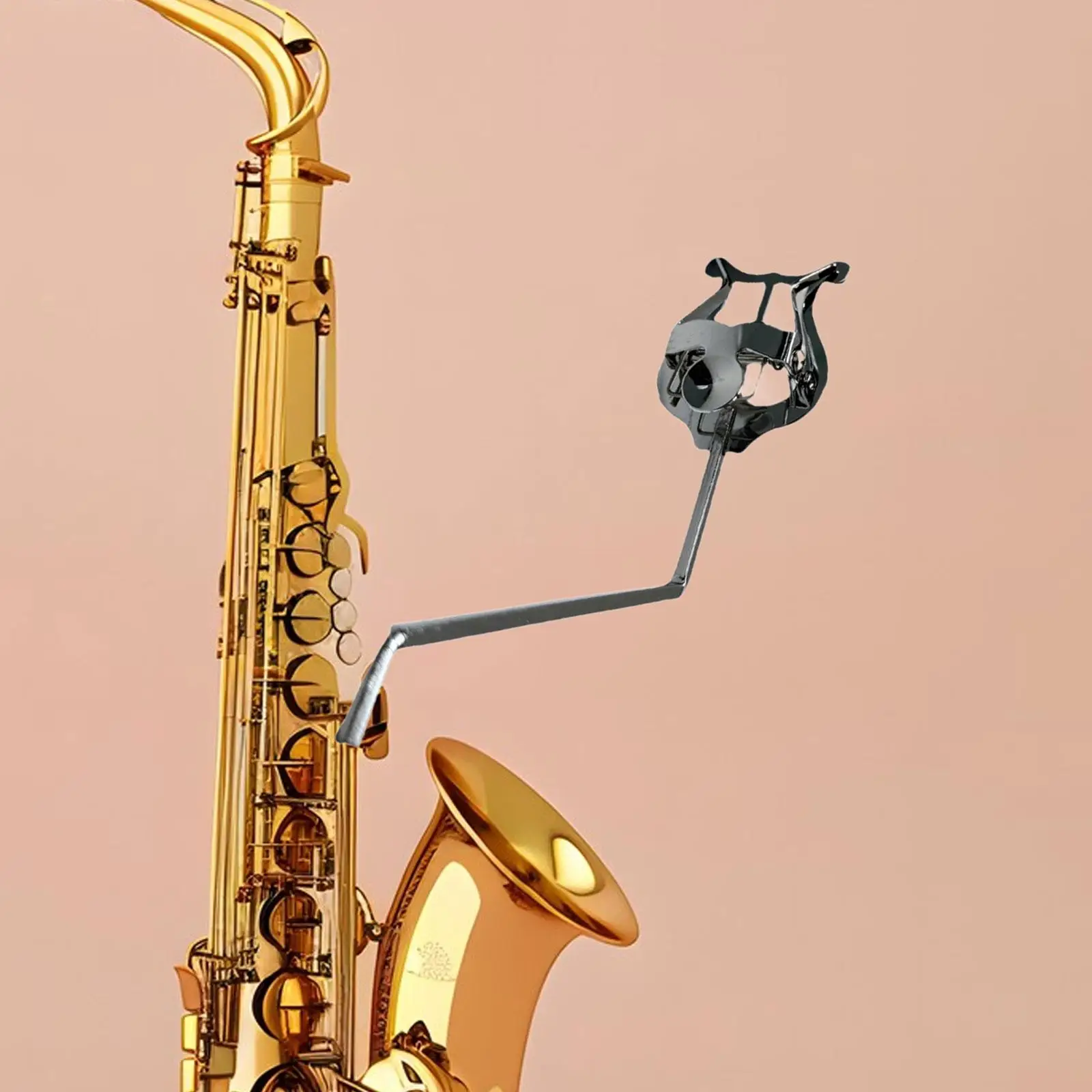 Alto Saxophone Metal Sheet Music Clip Portable Lyre Holder Music Accessory for Saxophone Performances and Practice
Alto Saxophone Metal Sheet Music Clip Portable Lyre Holder Music Accessory for Saxophone Performances and Practice