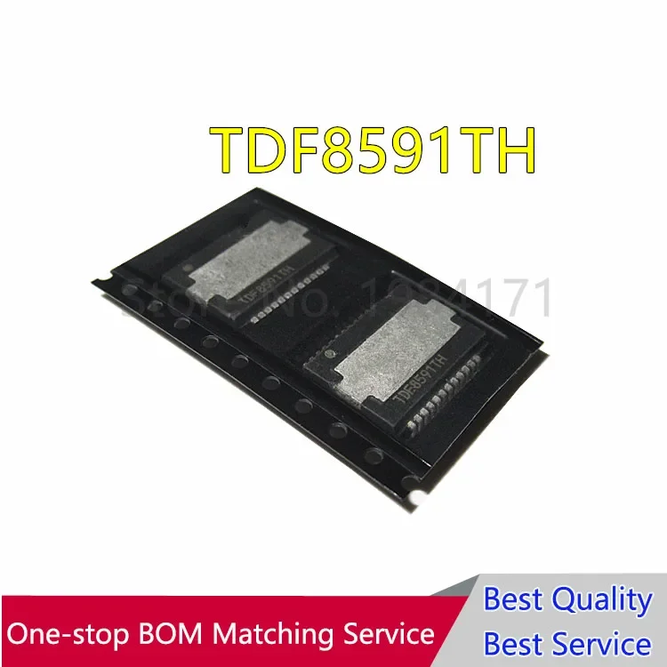 5PCS TDF8591TH TDF8591TH/N1S New original In Stock 2 X 100 W SE (4 OHM) or 1 X 310 W BTL (4 OHM) class-D amplifier IC NEW
5PCS TDF8591TH TDF8591TH/N1S New original In Stock 2 X 100 W SE (4 OHM) or 1 X 310 W BTL (4 OHM) class-D amplifier IC NEW