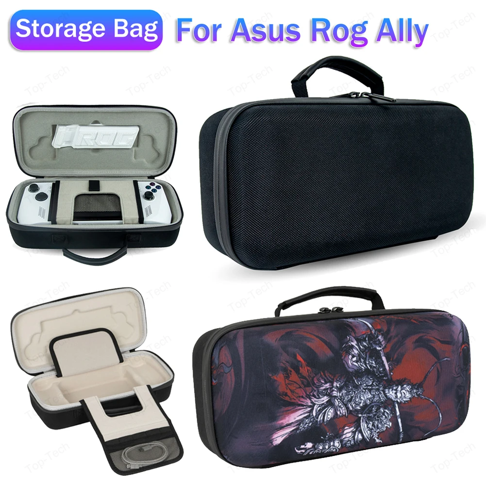 EVA Travel Storage Handbags Waterproof Game Console Protection Bag Shockproof Replacement with Inner Partition for ASUS Rog Ally
EVA Travel Storage Handbags Waterproof Game Console Protection Bag Shockproof Replacement with Inner Partition for ASUS Rog Ally