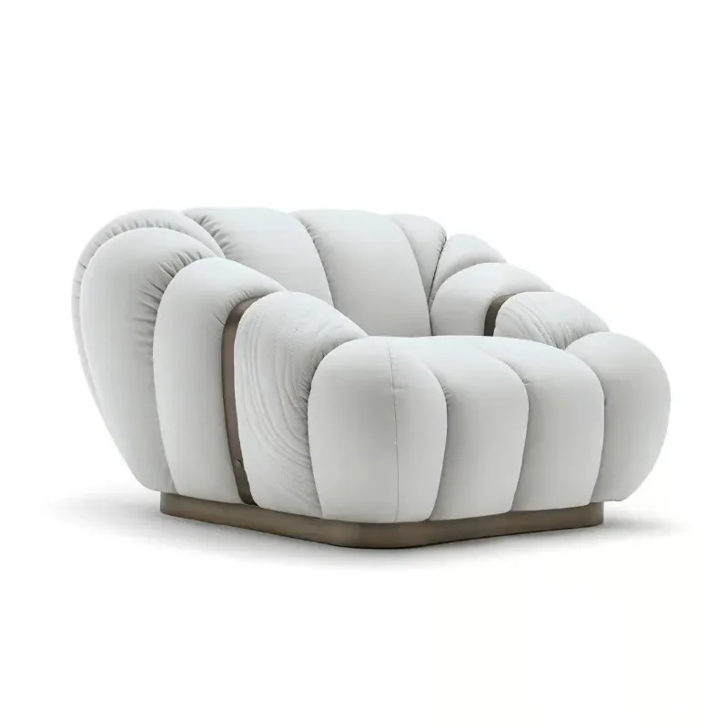Italian single sofa light luxury fabric leisure sofa bedroom cloakroom single chair
Italian single sofa light luxury fabric leisure sofa bedroom cloakroom single chair