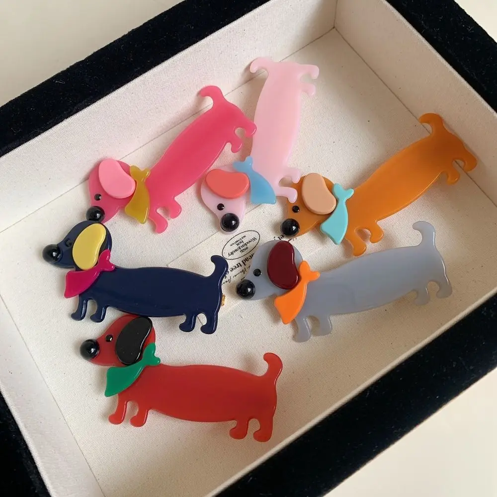 Fashion Hairpin Sausage Puppy Hair Clip Duckbill Clip Cute Acetic Acid Hairpin Korean Style Dog Animals Barrette Travel
Fashion Hairpin Sausage Puppy Hair Clip Duckbill Clip Cute Acetic Acid Hairpin Korean Style Dog Animals Barrette Travel
