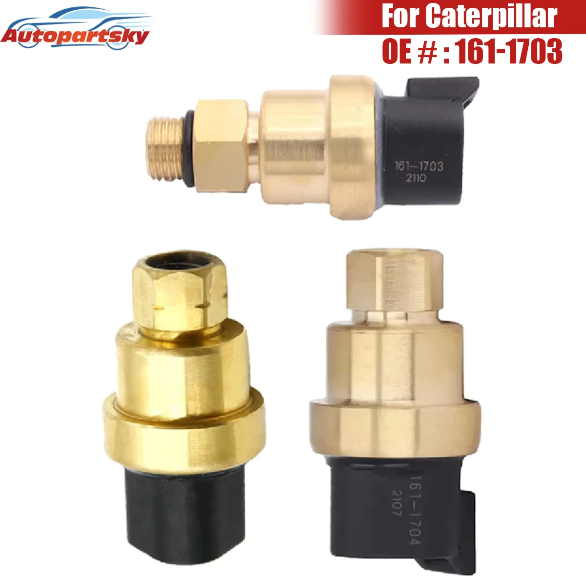 Датчик давления автозапчастей для Caterpillar Cat C15 C18 C7 C9 161-1703 161-1704 161-1705 1611703 1611704 1611705, новый
Датчик давления автозапчастей для Caterpillar Cat C15 C18 C7 C9 161-1703 161-1704 161-1705 1611703 1611704 1611705, новый