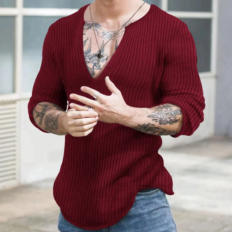 Winter Men's V-neck Casual Fashion Sweaters Male Long Sleeve Solid Color All-match Knitting Pullovers Gentmen Jumpers TopYY58
Winter Men's V-neck Casual Fashion Sweaters Male Long Sleeve Solid Color All-match Knitting Pullovers Gentmen Jumpers TopYY58