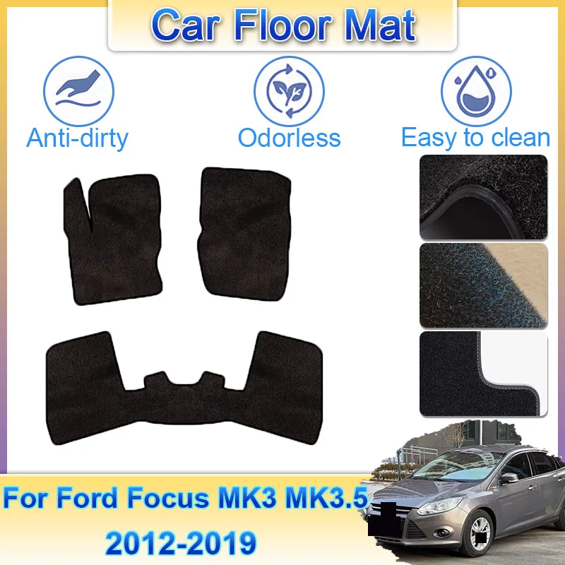 For Ford Focus MK3 MK3.5 III 2012~2019 2015 2016 2017 Car Floor Mats Rugs Panel Footpads Carpet Cover Pad Foot Pads Accessories
For Ford Focus MK3 MK3.5 III 2012~2019 2015 2016 2017 Car Floor Mats Rugs Panel Footpads Carpet Cover Pad Foot Pads Accessories