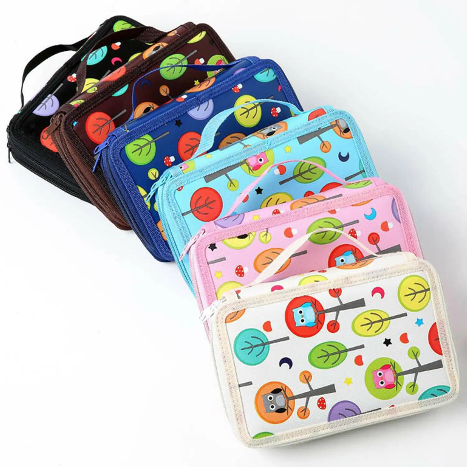 Oxford Cloth 72 Slots Pencils Case Pouch for Student & Big Capacity
Oxford Cloth 72 Slots Pencils Case Pouch for Student & Big Capacity