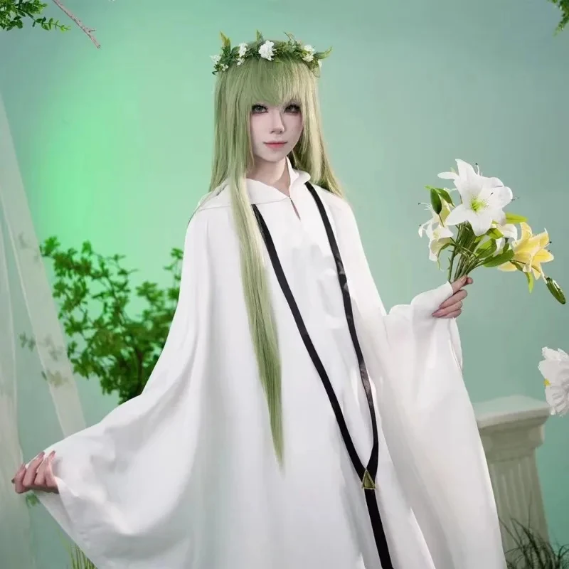 Euro 7 Cos Long Green Hair Robe Cosplay Costume Fate strange Fake Enkidu Whisper of Dawn Full Set For Women Halloween 【【【2
Euro 7 Cos Long Green Hair Robe Cosplay Costume Fate strange Fake Enkidu Whisper of Dawn Full Set For Women Halloween 【【【2