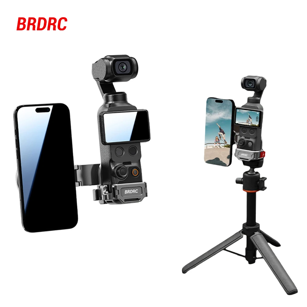 BRDRC Pocket 4 Magnetic Mount Metal Extension Bracket Phone Teleprompter Mount Video Live Streaming for DJI Pocket 3 Accessories
BRDRC Pocket 4 Magnetic Mount Metal Extension Bracket Phone Teleprompter Mount Video Live Streaming for DJI Pocket 3 Accessories
