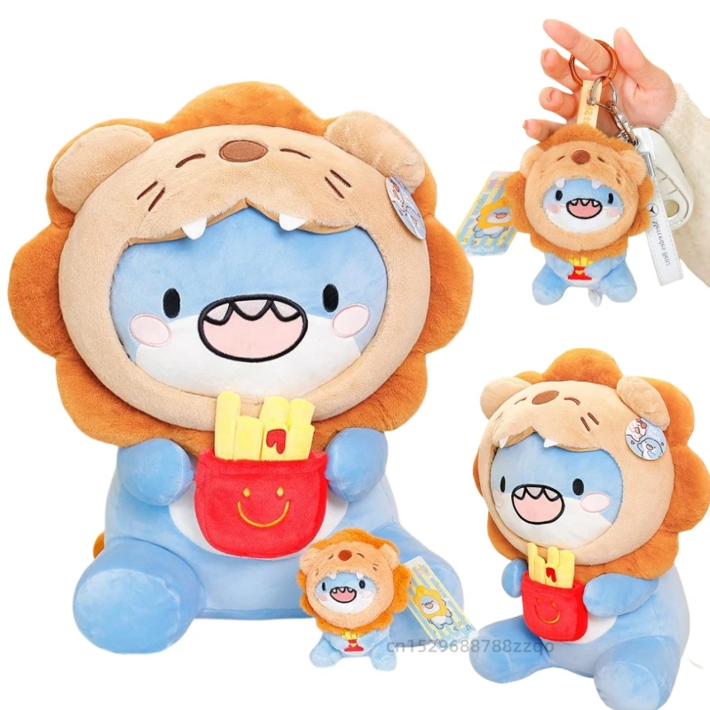 10/45cm Blue Shark Hug Fries Animals Plush Sitting Position Soft Pillow Cartoon Cartoon Key Pendant Baby Birthday Gifts Decor
10/45cm Blue Shark Hug Fries Animals Plush Sitting Position Soft Pillow Cartoon Cartoon Key Pendant Baby Birthday Gifts Decor