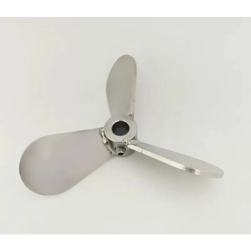 316 Three Bladed Spiral Blade, Stirring Rod, Disperse Disk Propulsion Down Pressure Impeller Blades
316 Three Bladed Spiral Blade, Stirring Rod, Disperse Disk Propulsion Down Pressure Impeller Blades