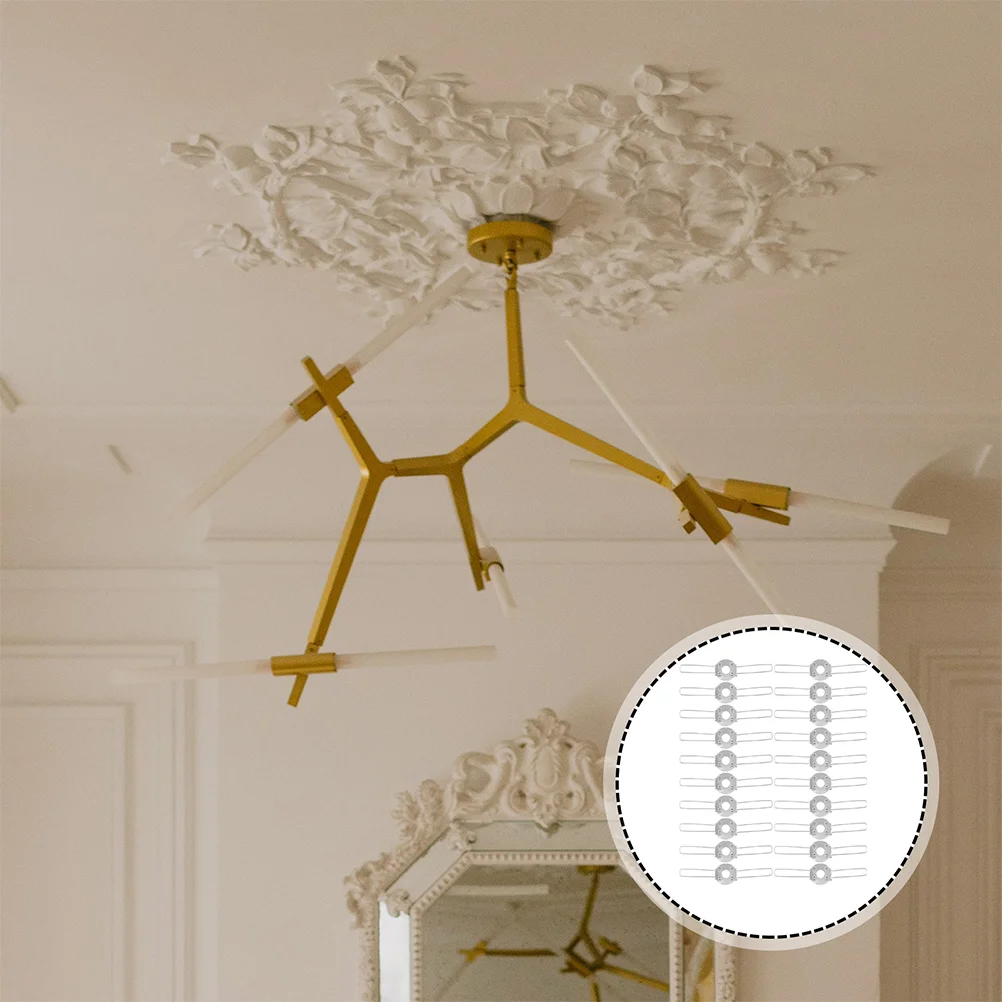 Lighting Spring Buckle Ceiling Lamp Shade Holder Clips Lampshade Clamps for Pendant
Lighting Spring Buckle Ceiling Lamp Shade Holder Clips Lampshade Clamps for Pendant