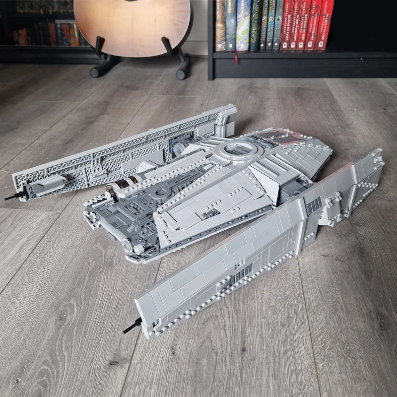 НОВЫЙ 3013 шт. Star Plan Movie MOC UCS Fondored Haulcraft модель космического корабля DIY творческие идеи детские игрушки в сборе головоломка подарок на день рождения
НОВЫЙ 3013 шт. Star Plan Movie MOC UCS Fondored Haulcraft модель космического корабля DIY творческие идеи детские игрушки в сборе головоломка подарок на день рождения