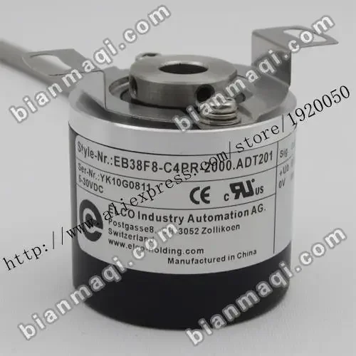 В наличии EB38F8-C4PR-2000.ADT201 Elco ELCO 2000, линейный поворотный энкодер с полым валом
В наличии EB38F8-C4PR-2000.ADT201 Elco ELCO 2000, линейный поворотный энкодер с полым валом