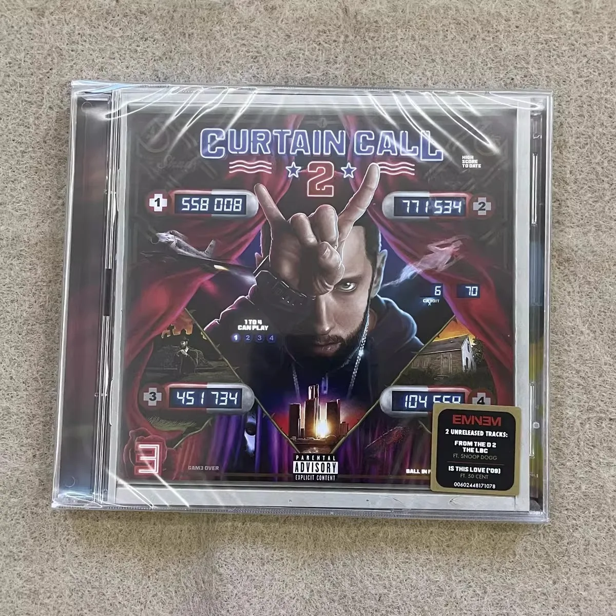 Eminem Curtain Call 2 – American Rap Legend Hardcore Hip Hop Unreleased Tracks Compilation Album Music Collectible
Eminem Curtain Call 2 – American Rap Legend Hardcore Hip Hop Unreleased Tracks Compilation Album Music Collectible