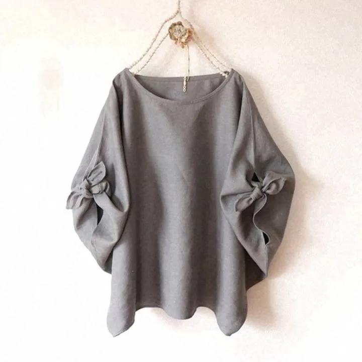 Clearance Sales For Woman Blouse Women Round Neck Blouses Loose Batwing Grey Top Solid Pullover Long Sleeve Top Black Free
Clearance Sales For Woman Blouse Women Round Neck Blouses Loose Batwing Grey Top Solid Pullover Long Sleeve Top Black Free