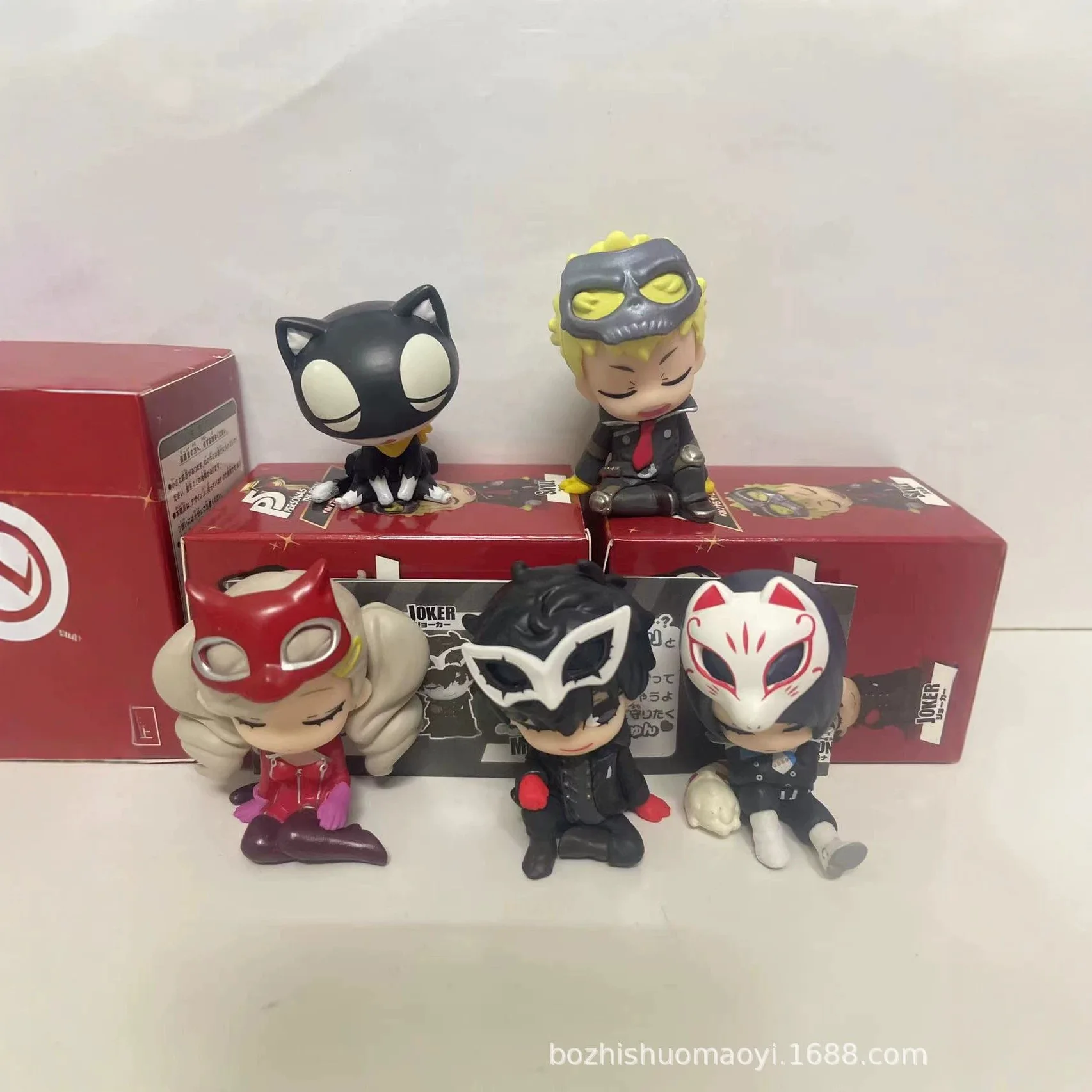 Persona 5 Game P5 Ren Joker Ryuji Skull An Panther Yuusuke Fox Mona Cute Small Capsule Figure Blind Box Claw Machine Boxed Toy
Persona 5 Game P5 Ren Joker Ryuji Skull An Panther Yuusuke Fox Mona Cute Small Capsule Figure Blind Box Claw Machine Boxed Toy