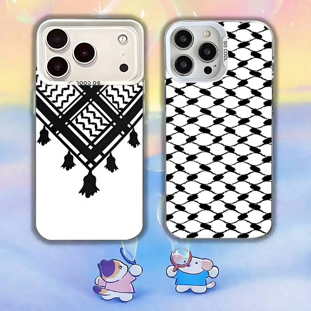 Hattah Keffiyeh Pattern K-Kufiya Phone Case For iPhone 17,16,13,12,X,11,15,14,Pro,Max,Plus,SE4,Air,Mini White IMD HD Matte
Hattah Keffiyeh Pattern K-Kufiya Phone Case For iPhone 17,16,13,12,X,11,15,14,Pro,Max,Plus,SE4,Air,Mini White IMD HD Matte
