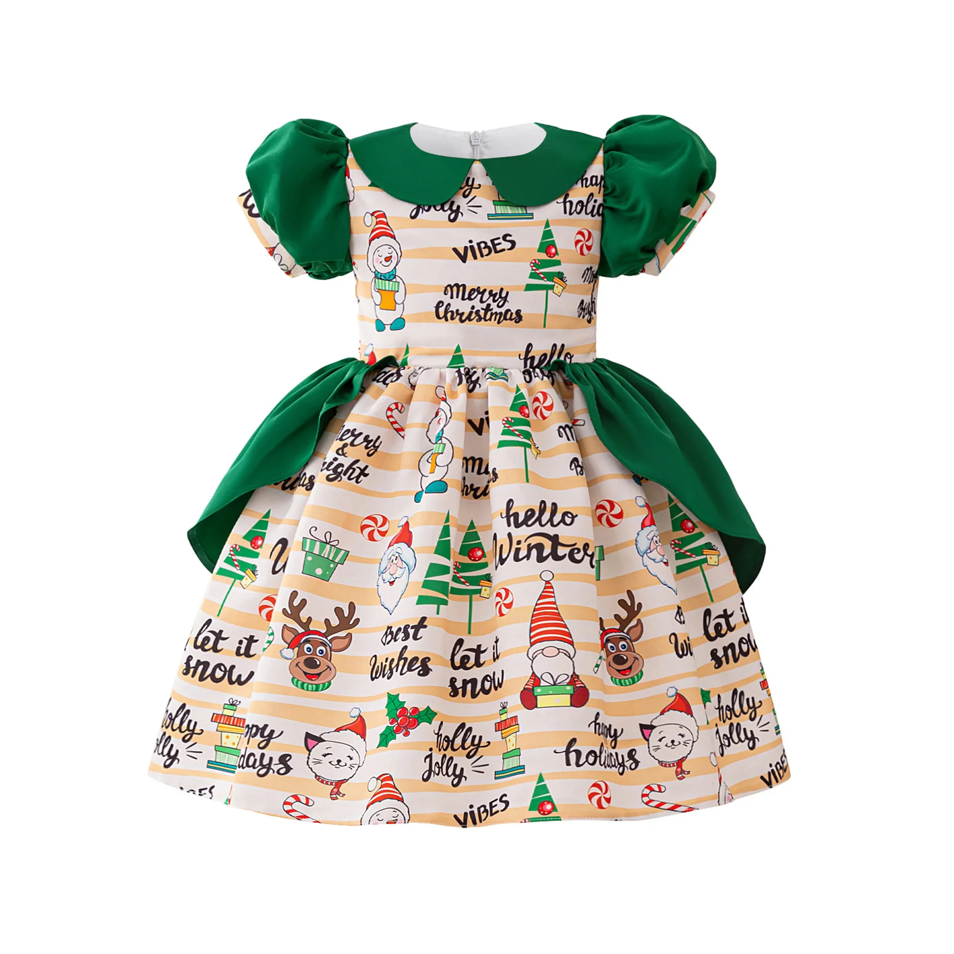 2025 New Girl Dress Christmas Santa Snowflake Kids Skirt Cartoon Print Princess Dress Christmas Party Cosplay Costume
2025 New Girl Dress Christmas Santa Snowflake Kids Skirt Cartoon Print Princess Dress Christmas Party Cosplay Costume