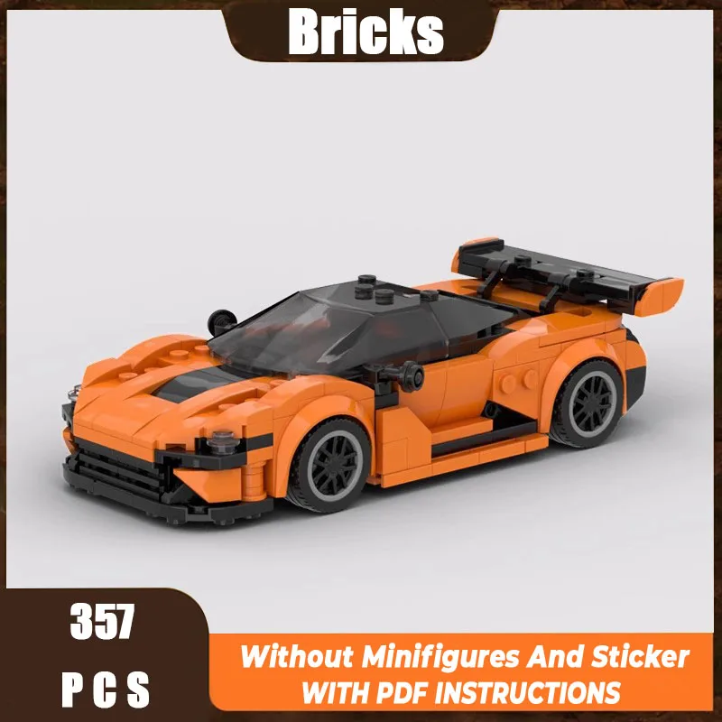 Модель автомобиля, совместимая с Moc 720S GT3, технологический спортивный автомобиль, модульный строительный блок, подарок, рождественская детская игрушка, набор «сделай сам», сборка
Модель автомобиля, совместимая с Moc 720S GT3, технологический спортивный автомобиль, модульный строительный блок, подарок, рождественская детская игрушка, набор «сделай сам», сборка