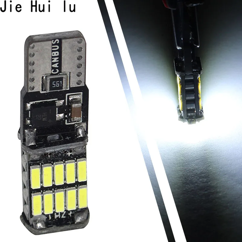 100pcs T10 4014 26 SMD W5w Canbus Car Interior Light 194 501 Led Instrument Lights Bulb Lamp Dome Light No Error 12V 6000K
100pcs T10 4014 26 SMD W5w Canbus Car Interior Light 194 501 Led Instrument Lights Bulb Lamp Dome Light No Error 12V 6000K