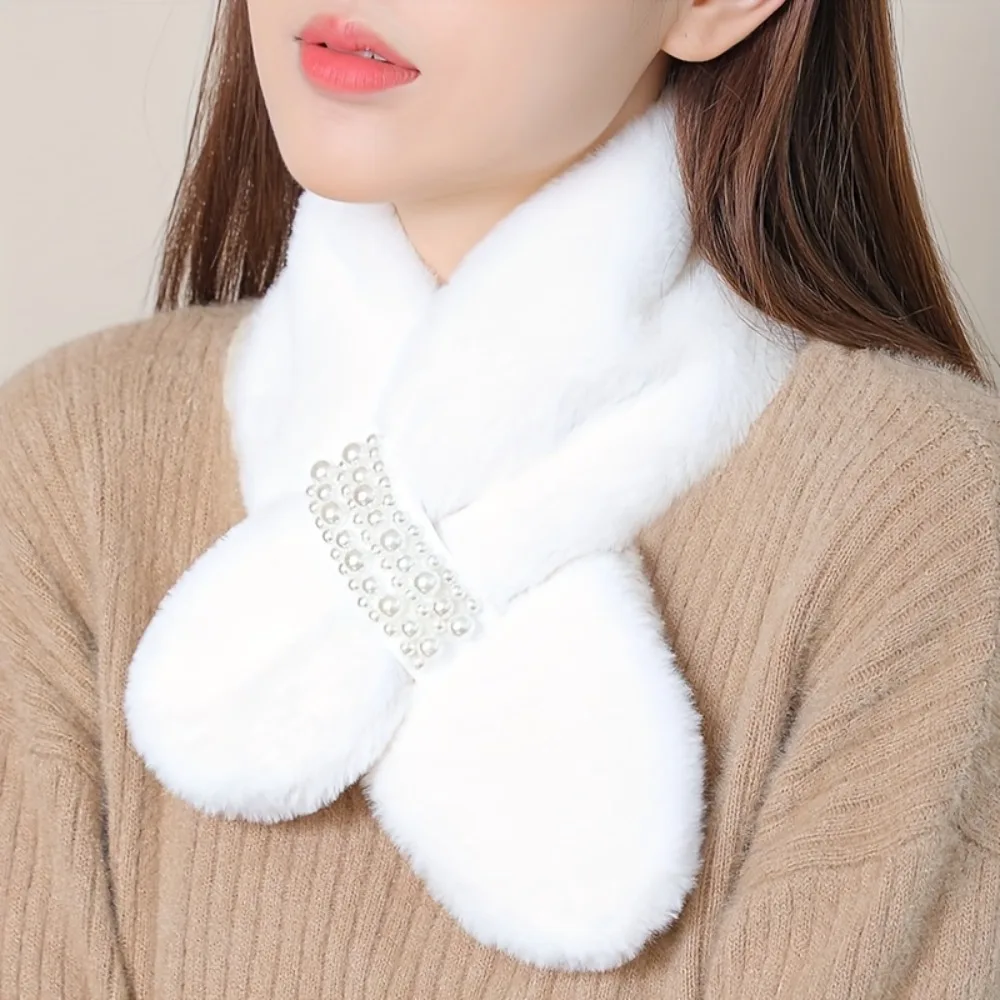 Winter Neck Scarf Warmer Neckerchief Faux Rabbit Fur Scarf Warm Windproof Soft Plush Non-Elastic Versatile Fashion Accessory
Winter Neck Scarf Warmer Neckerchief Faux Rabbit Fur Scarf Warm Windproof Soft Plush Non-Elastic Versatile Fashion Accessory