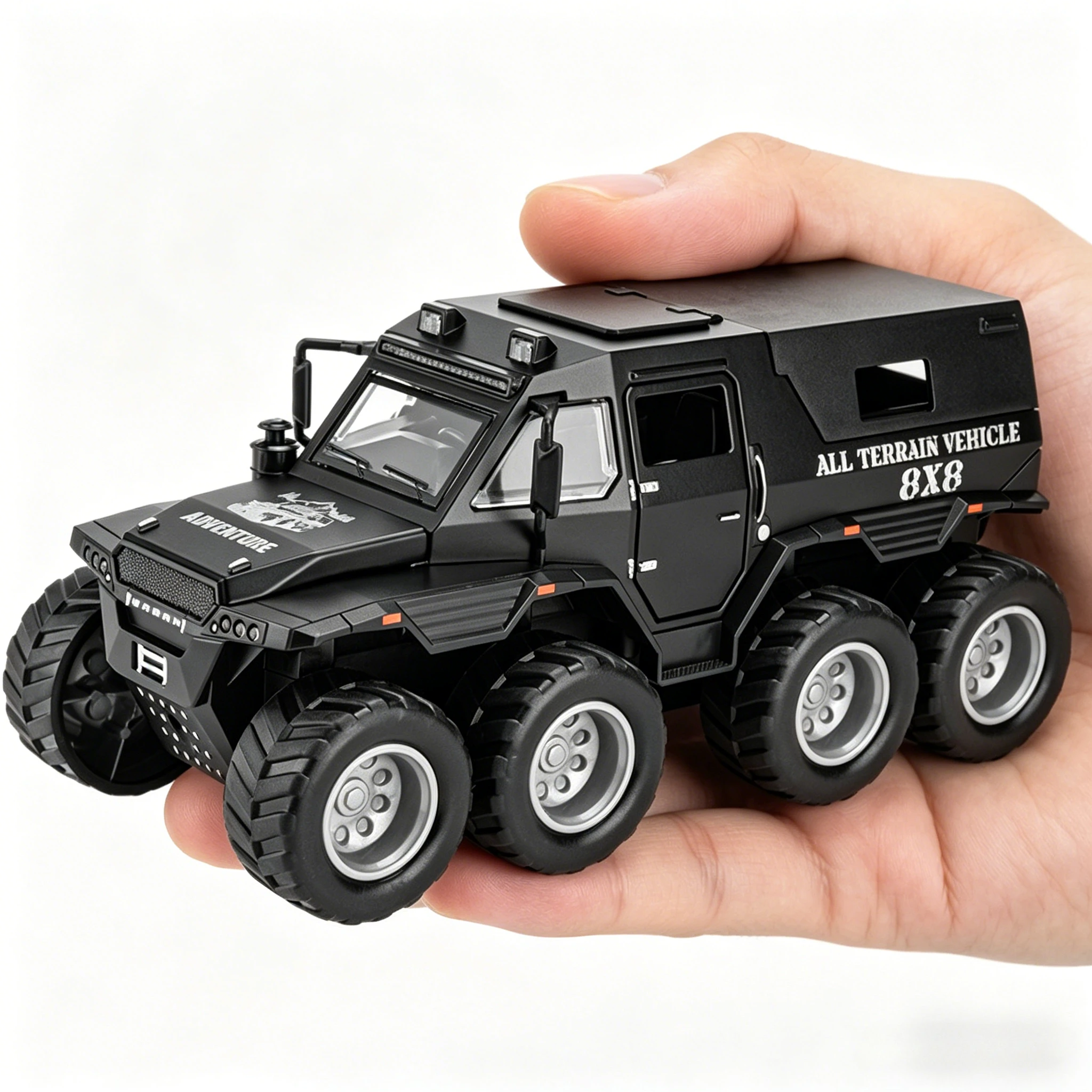 Металлическая модель внедорожника 1:32 «Сибирский завоеватель Шаман» 8x8 с шинами, звуком и светом, игрушка для детей, подарок
Металлическая модель внедорожника 1:32 «Сибирский завоеватель Шаман» 8x8 с шинами, звуком и светом, игрушка для детей, подарок