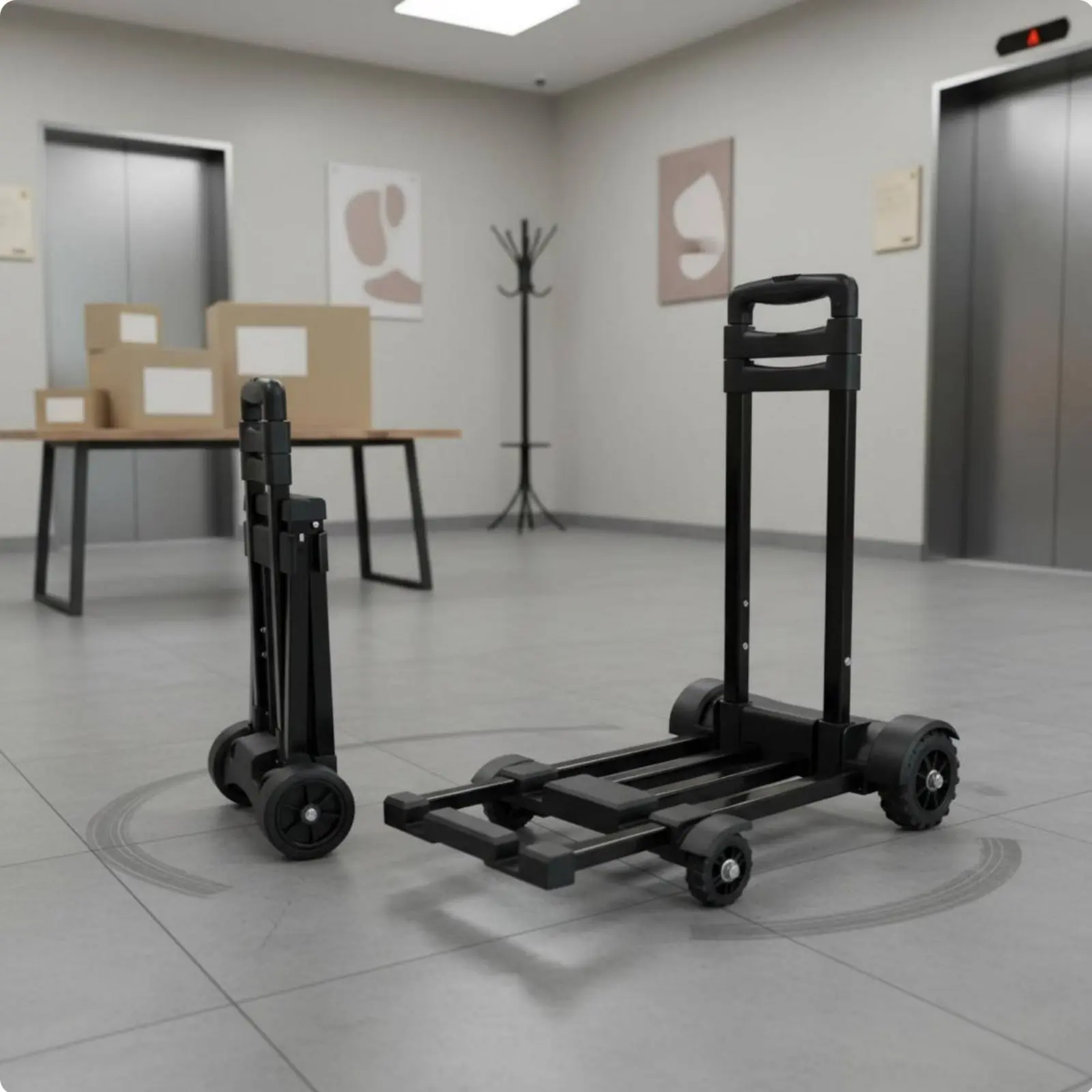 Portable Folding Hand Porter Extendable Base Foldable Hand Porter Telescoping Handle Trolley Sturdy Duty Material Handling
Portable Folding Hand Porter Extendable Base Foldable Hand Porter Telescoping Handle Trolley Sturdy Duty Material Handling