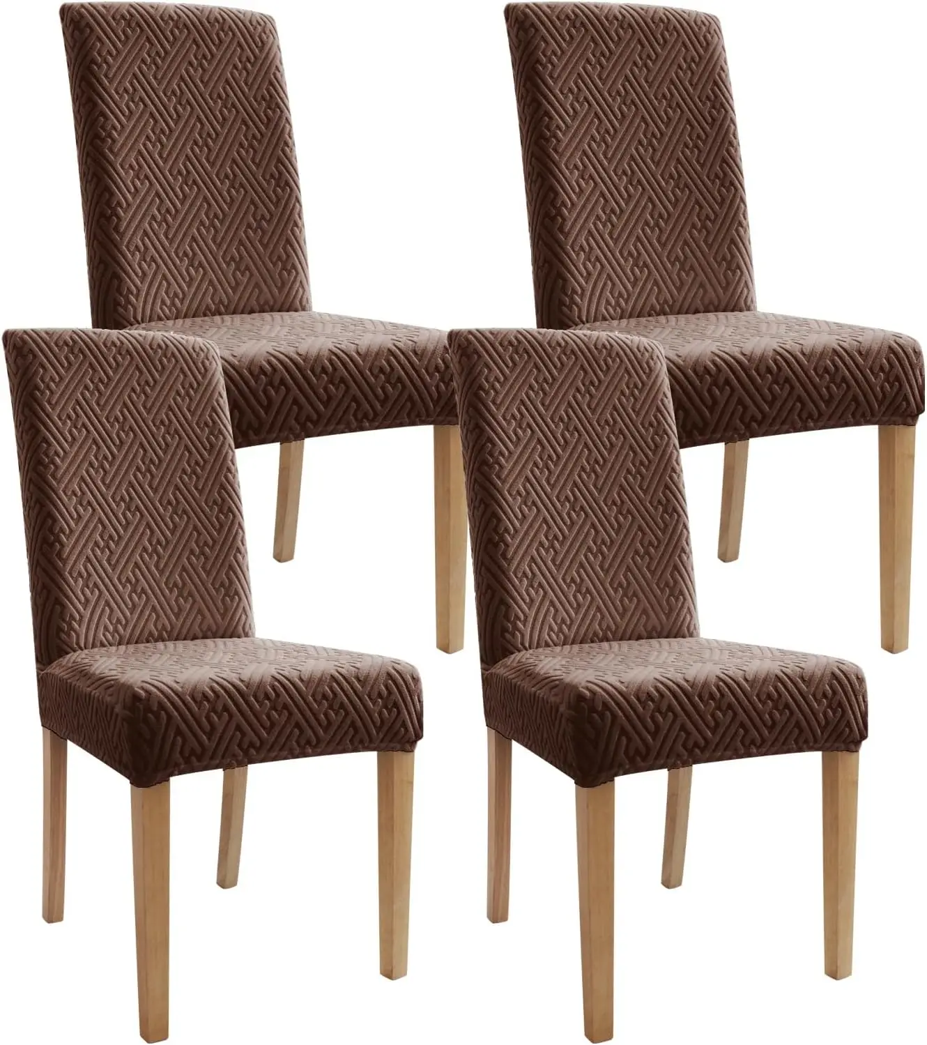 Chair Covers, Chair Covers For Dining Chairs 4 Pack, Stretch Jacquard Dining Chair Covers, Washable Cat Proof Kitchen Parsons
Chair Covers, Chair Covers For Dining Chairs 4 Pack, Stretch Jacquard Dining Chair Covers, Washable Cat Proof Kitchen Parsons